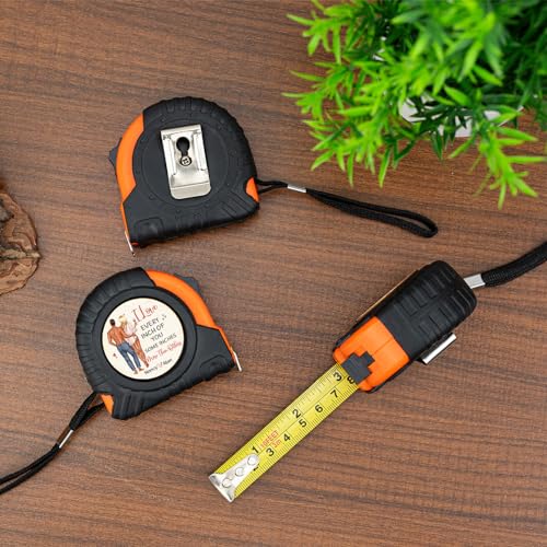 Cinta métrica personalizada con mensaje de amor 10 ft miniatura 5