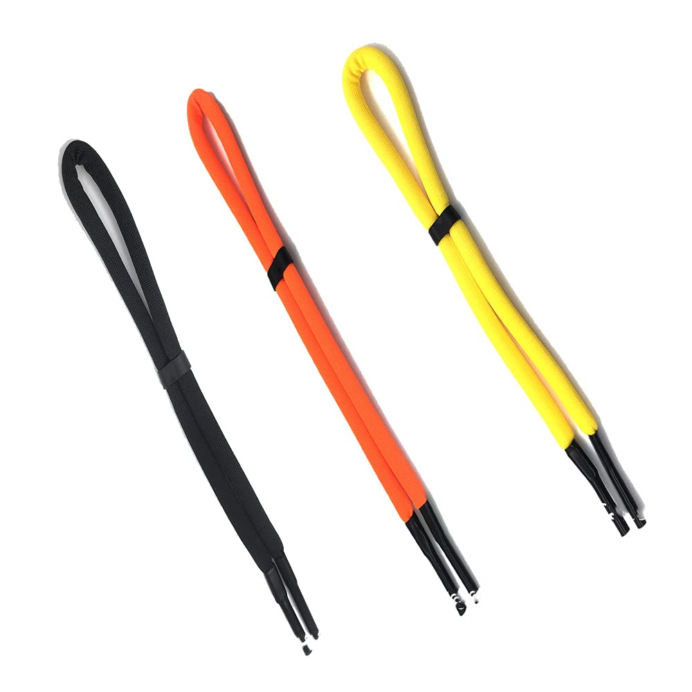 Floating Sunglass Strap 3 Pcs Pack Glasses Float Adjustable Eyewear Retainer Safety outdoor Eyeglass Rope for Aquatic Sports surfing Sailboat Swimming (3Pcs)