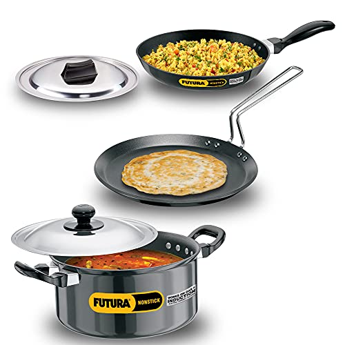Hawkins Futura Non-Stick Induction Compatible Set, 5-Pieces
