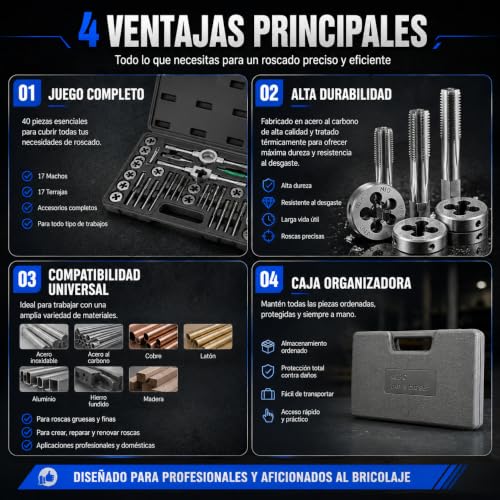Tarraja para tubo galvanizado 18 tarraja para tubo galvanizado marca Feiniao (3)