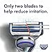 Gillette SkinGuard Mens Razor Blade Refills, 12 Count, Designed for Men with Skin Irritation