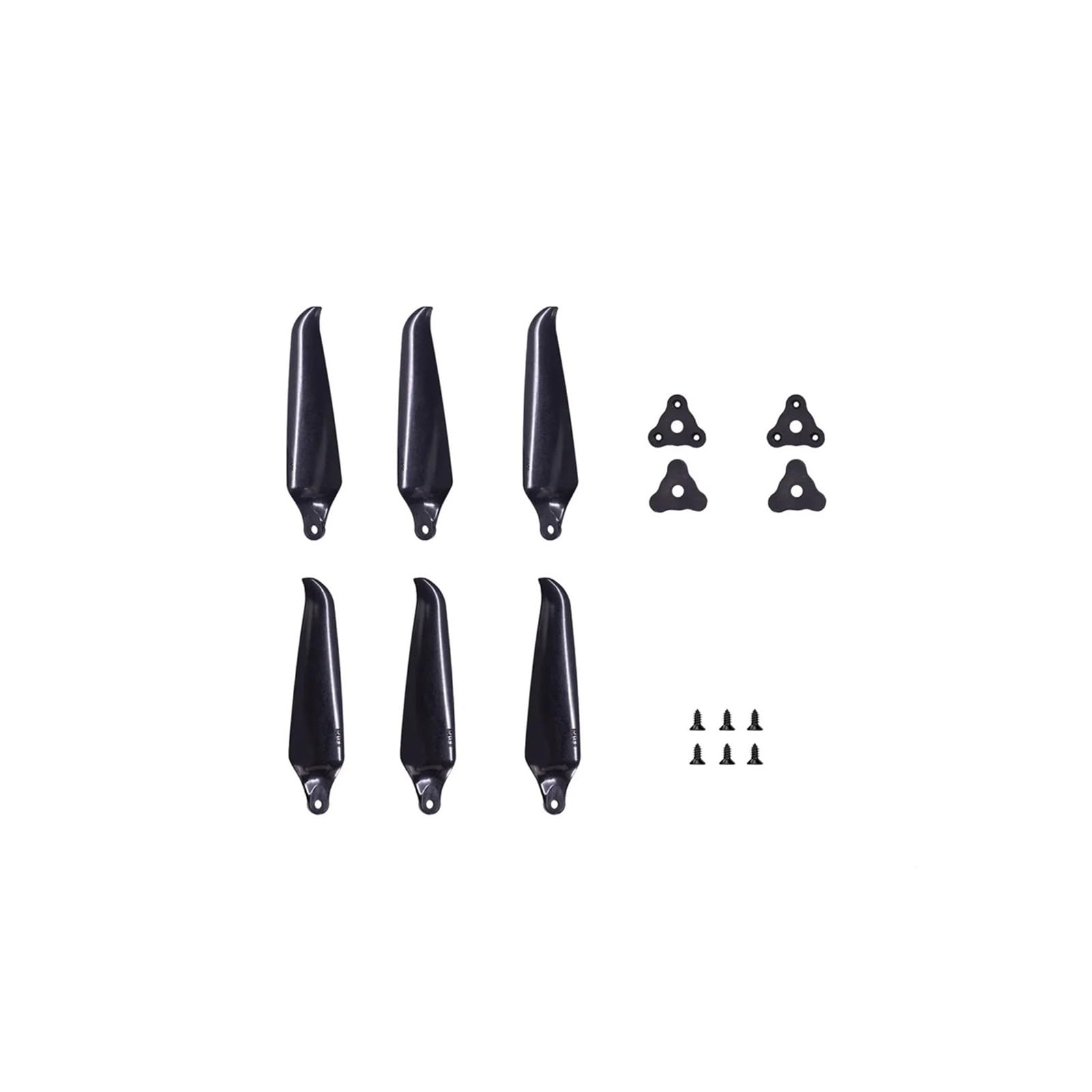 2 coppie (2 in senso orario + 2 antiorario) for eliche pieghevoli F8041 da 8 pollici 2 giranti / 3 giranti in nylon di vetro(2Pairs 2-Blade)