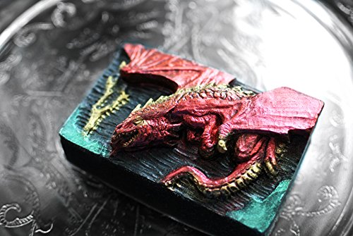 Dragon Silicone Mold Soap Wax Plaster Resin Clay Monster #TOP5