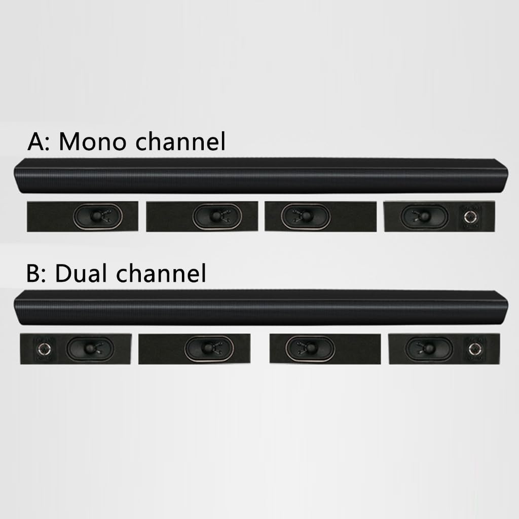 SoundBar passivo con subwoofer, migliora i bassi, i diffusori passivi per il miglioramento dei giochi su PC