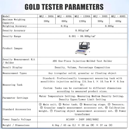 Testeur d'or numérique de haute précision avec résolution 0.001g pour métaux précieux - 3