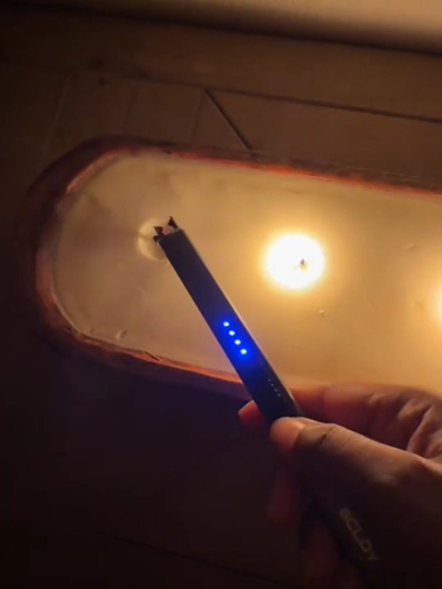 Encendedor eléctrico recargable USB para velas miniatura 7