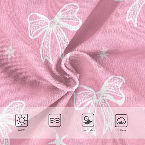 Playful Bows Sparkles Pink Little Girl Panties Girls Underwear Toddlers Cotton Stylish Briefs Undies Kids 2t3