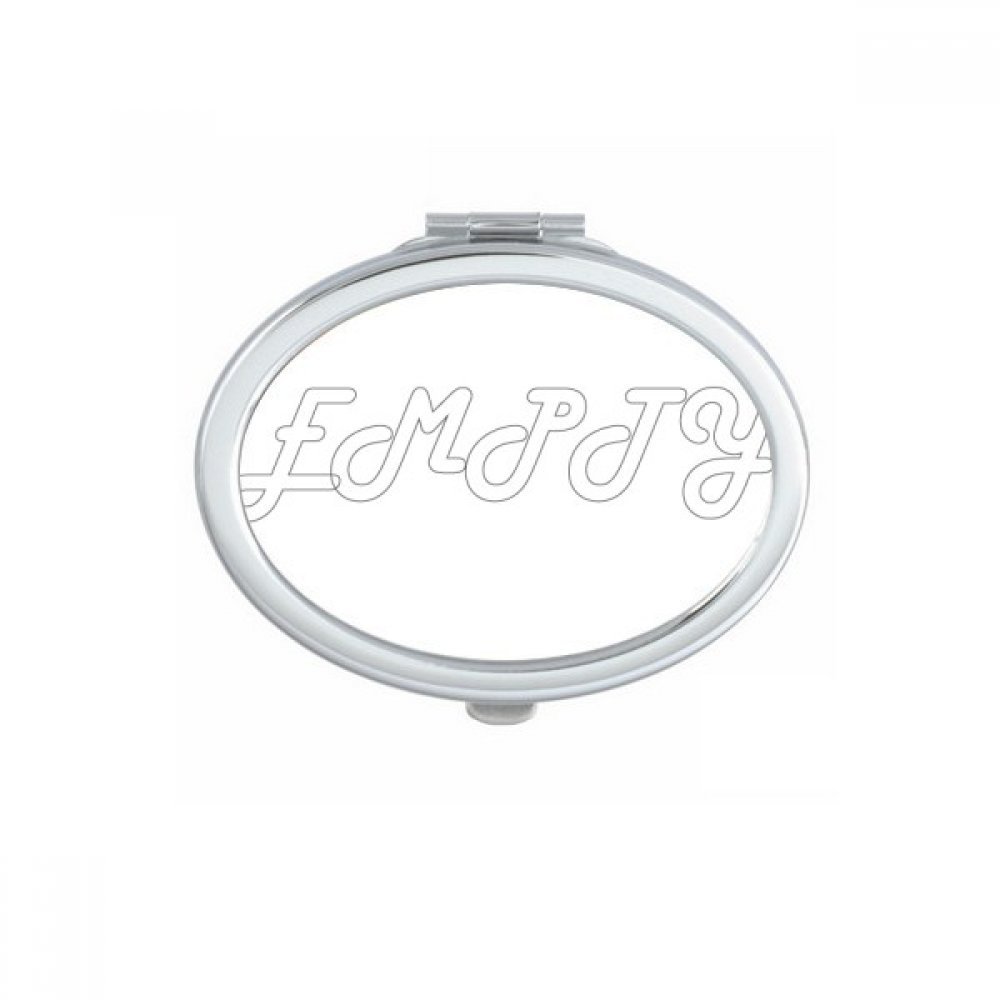 Miroir de poche mignon Day Off parfait pour votre sac de week-end