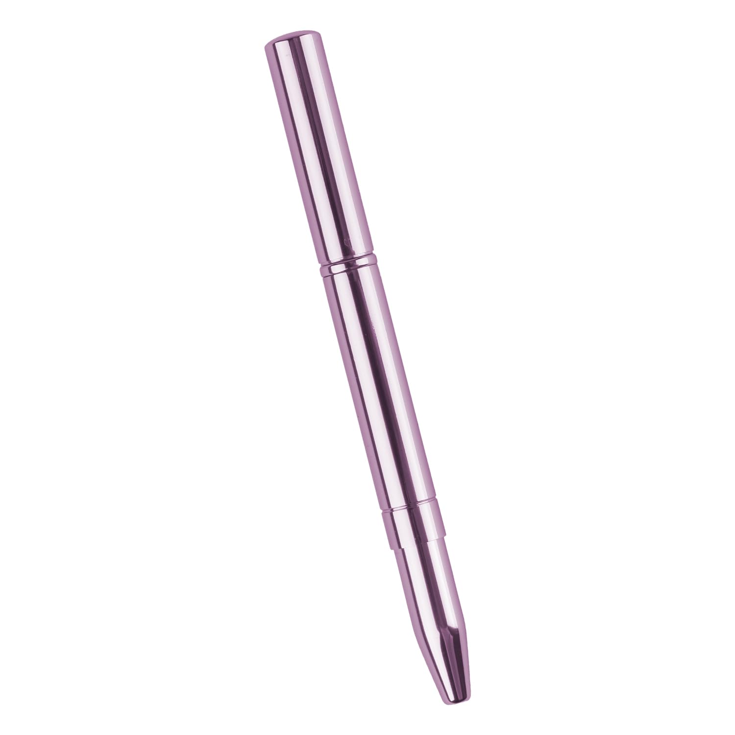 Luckious Retractable Double-Ended Lip Brush, Versatile Concealer and Lipstick Applicator with Cap