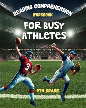 Paperback Reading Comprehension for Busy Athletes - 9th Grade: Workbook Book