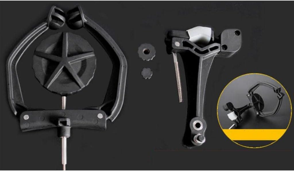 Portable Fishing Line Winder Reel System for All Fish Reels | & Weight Composite Fiber Design | 180 Rotatable Bracket for Best Fishing Experience | Clamp System for Reliable