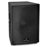 LEISTUNGSSTARKER PARTYMACHER: Die maximale Belastbarkeit der Malone PW-15A-M beträgt 2000 Watt an 4 Ohm. Damit bringt die aktive PA-Box nicht nur die heimische Klangwelt zum vibrieren, sondern heizt auch auf Veranstaltungen aller Art kräftig ein.