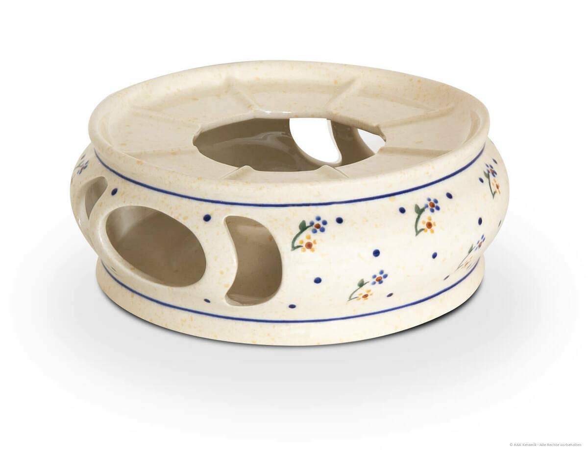Pot en céramique Bunzlauer 111 chauffe-plat de table rond 18.5cm