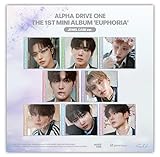 [ ショップ公式ギフト付き ] ALPHA DRIVE ONE - 1ST MINI ALBUM [ EUPHORIA ] (JEWEL CASE ver.) 韓国盤 *バージョンランダム (MAKE STAR)