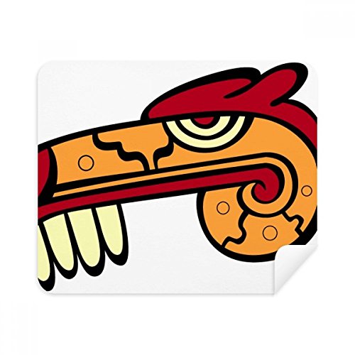 Chiffon de nettoyage lunettes en daim motif art indien 2 pièces pour écran téléphone