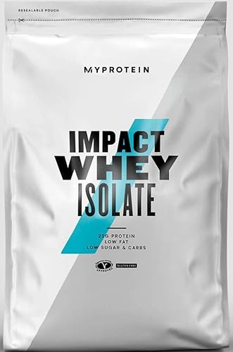 Myprotein - Impact Whey Isolate - Proteína de suero en polvo - Mezcla de bebida saborizada - Ingesta diaria de proteínas para un rendimiento