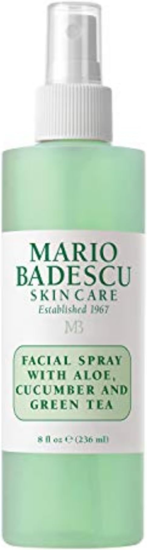 Facial Spray W/Aloe, Cucumber & Green Tea 236ml