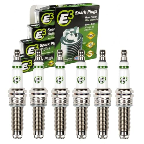 6 pcs E3 Spark Plugs for Jeep Wrangler 3.6L V6 2012-2022