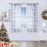 Großartige Textur: MRTERRS bestehen aus hauptsächlich Linnen und Polyester. Wir verwenden ein Spezialeffktdruckverfahren. Die Materialien sind umweltfriendlich und weich. Wenn Sie jeden Morgen aufwachen,können Sie den sanften Sonnenschein durch die durchscheinenden Vorhänge sehen. Ein guter Tag beginnt, damit die ersten Sonnenstrahlen durch die Stores zu sehen