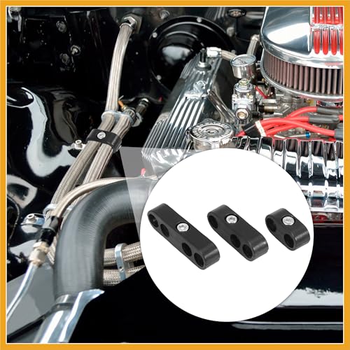 Partuto 12 peças 7 mm 8 mm separador de vela de ignição de motor de carro separadores de fio de igni