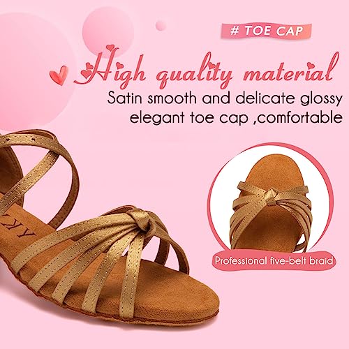 YKXLM Scarpe da Ballo Donna Latino Scarpe da Ballo...