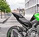 Motorrad Soziusabdeckung Sitzseitenteile Schutz Duck Tail Rücksitz Heck Verkleidung Kompatibel mit Z900 Z 900 2017 2018 2019 2020 2021 2022 2023 2024, Schwarz