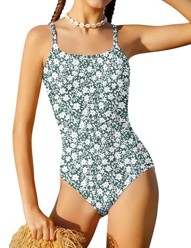 Image of Girls Swimsuit Criss Cross One Piece Swimsuits Wrap Tie Back Sheer Mesh Bathing Suit with Gold Metal Swimwear 9-16Y