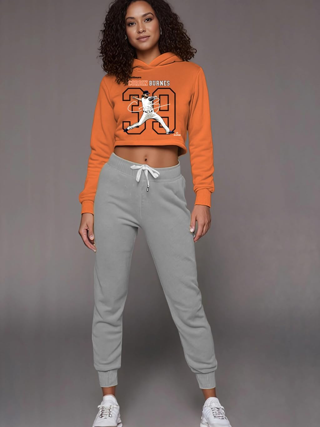 License Champs Womens Official NCAA | Cropped Hoodie Crop Fleece | Pullover Sweatshirt Tops | Game Day Merchandise