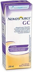 Suplemento Alimentar NOVASOURCE GC Baunilha 200ml : Amazon.com.br ...