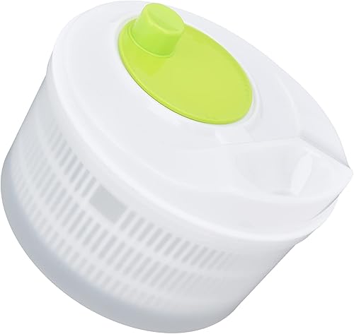 Miniatura 9 de Ensalada, escurridor de ensaladas, multifunción, grande, 3L, secadora de verduras con cuenco y colador para cocinar