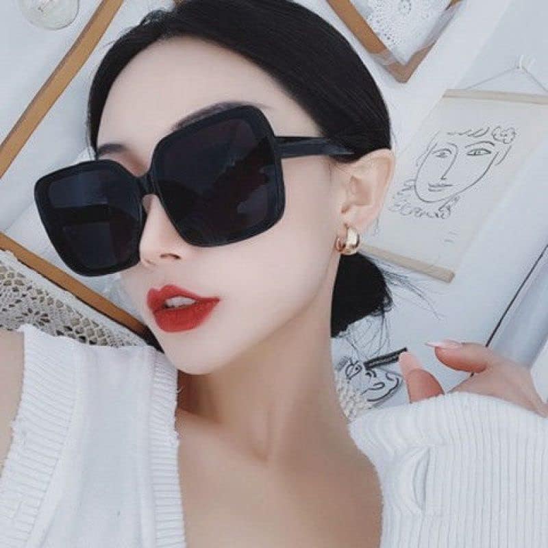 Oversized Sunglasses Fashion Square Ladies Sunglasses… 2 Oversized Sunglasses Fashion Square Ladies Sunglasses…