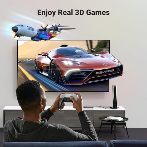 Image of UGREEN HDMI Switch 5 in 1 Out 4K@60Hz, HDMI Splitter with Remote 5 Port Switcher Selector Box Support 3D CEC HDR HDCP2.2 Compatible with PS5 /4 /3 Xbox Nintendo Switch Roku TV Fire Stick Grey