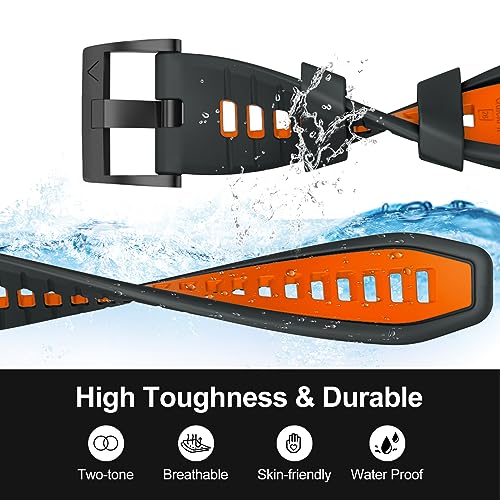 MYSNBKN 26mm Quick Fit Strap for Fenix 8 51mm/Fenix 7X Pro/Fenix 7X/Fenix 6X/Fenix 6X Pro/Fenix 5X/Fenix 5X Plus/Fenix 3/3 HR - Image 3