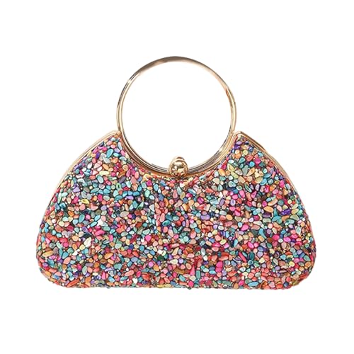 Sac de mariage strass multicolore idéal pour accorder vos robes