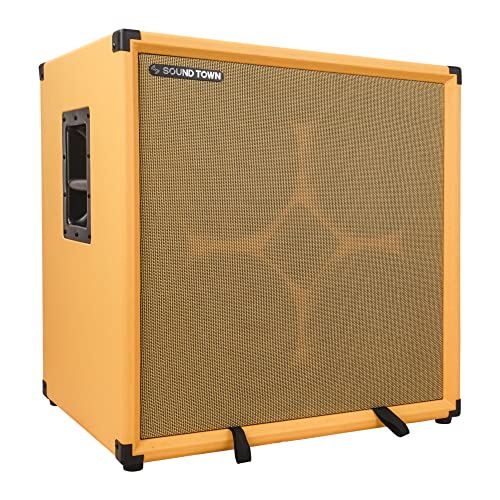 Sound Town 4 x 10“ 800W Bass Cabinet w/Horn, 8-ohm, 50oz Magnet, 3” Voice Coil, Birch Plywood...