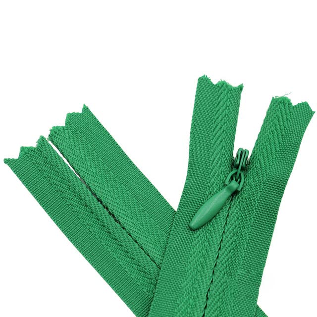 50 cerniere invisibili da 6-24 pollici per pantaloni gonna chiusura lampo in pizzo cerniera per cucire chiusura lampo abbigliamento accessori per cucire-verde 50 pezzi, 20 pollici (50 cm)
