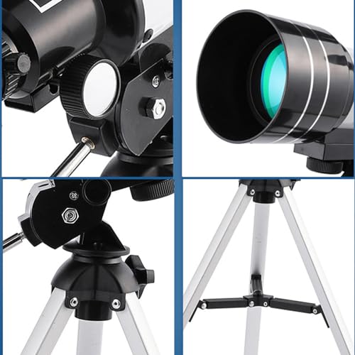 Telescopio Astronómico Refractor 70 mm con Trípode miniatura 7