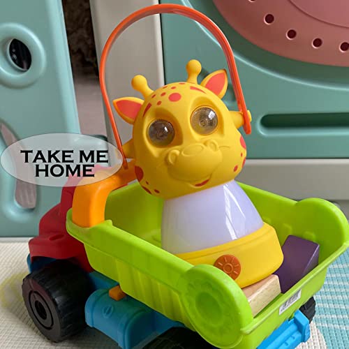 Outdoor Equipment - Arcee Headlamp & Camping Lantern For Kids, Lightweight Portable Tent Lamp For Children, Lanterns For Emergency, Hurricane, Power Outage, Nightlight For Kids’ Room (Giraff) #TOP7