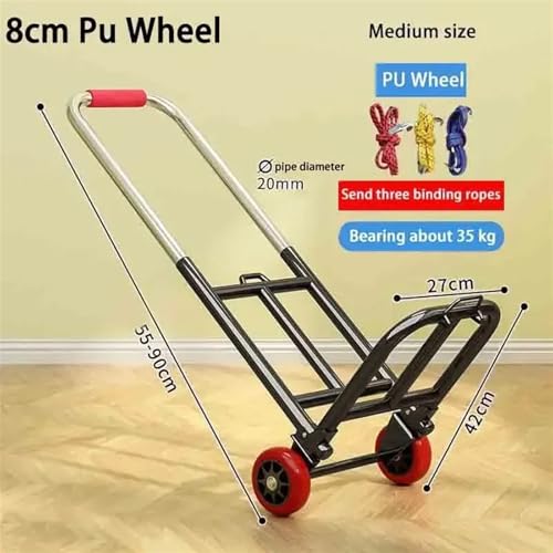 Carretilla plegable para transporte de cargas pesadas miniatura 2