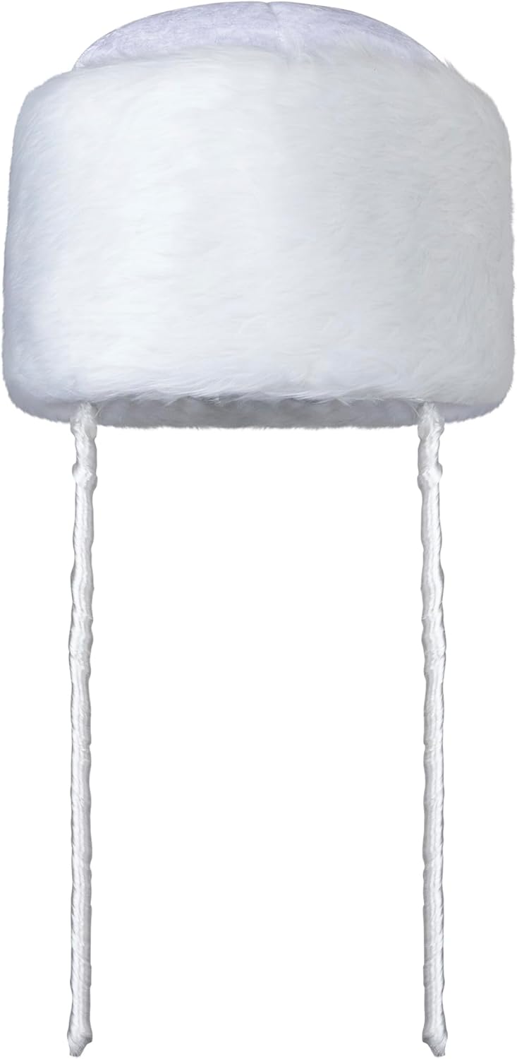 Dress Up America High Shtreimel - Jewish Fur hat - For Halloween, Purim and All Year - Traditional Jewish Headgear - Adult - Image 3