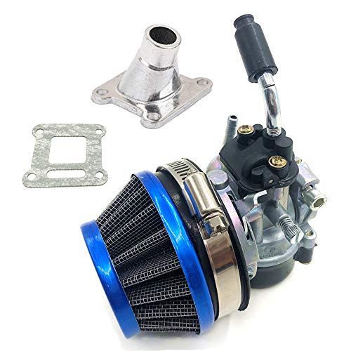2 Stroke Carburetor Air Filter Assembly for 49cc 50cc 60CC 66CC 70cc 80cc 2 Stroke Engine scooter Motorized Bicycle,Mini Pocket Bike,Quad Chopper ATV - Thumbnail 2