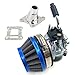 2 Stroke Carburetor Air Filter Assembly for 49cc 50cc 60CC 66CC 70cc 80cc 2 Stroke Engine scooter Motorized Bicycle,Mini Pocket Bike,Quad Chopper ATV