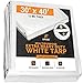 Heavy Duty White Poly Tarp 30