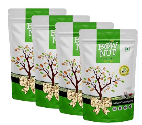 Image of Bownut Premium Dry Fruits (Roasted Cashews /Kaju 800gm (4x200gm))