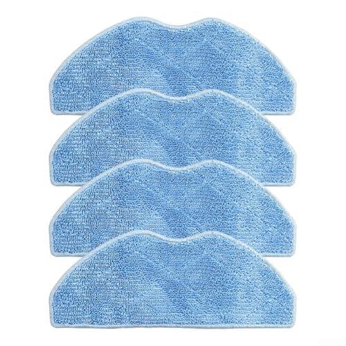 Niceminiwall Paños de repuesto para robot aspirador Serie 75 S+, almohadillas de limpieza lavables y reutilizables con fuerte absorción de agua y eliminación eficaz de la suciedad (4 unidades)
