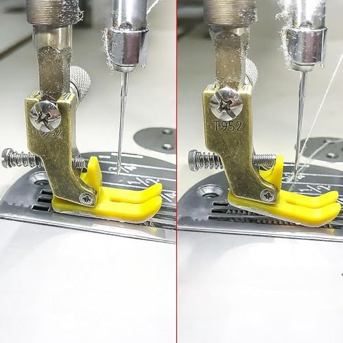 Prensatela para máquina de coser industrial con pliegues miniatura 5