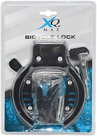 XQ Max Heavy Duty, High Security, Anti-Theft Bicycle Frame Lock with 2 Keys