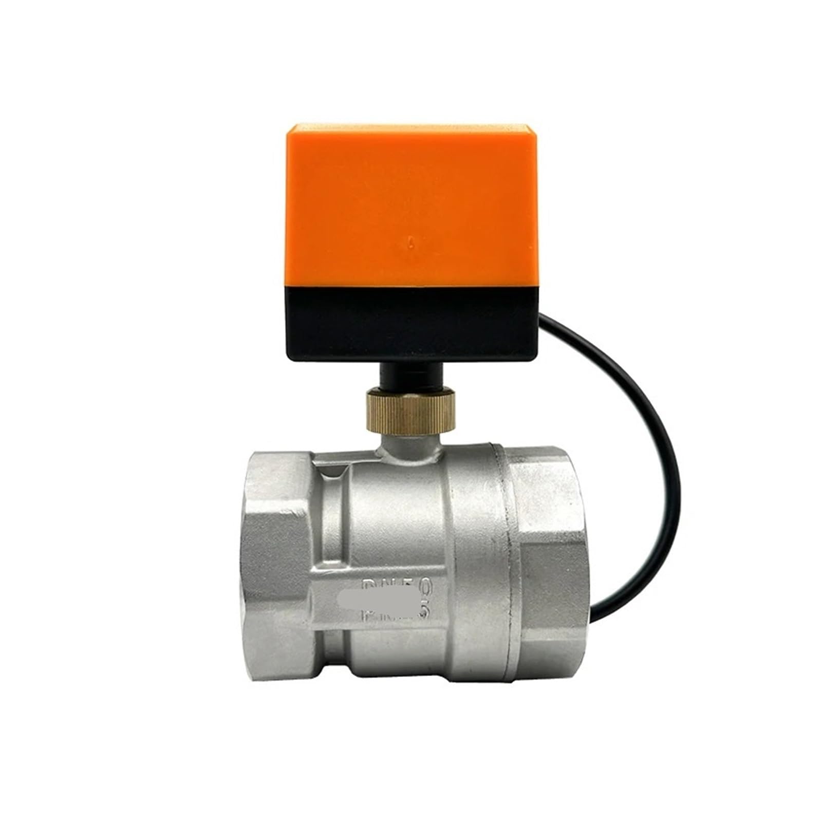 Vanne à bille électrique en acier inoxydable durable pour réseau de fluides