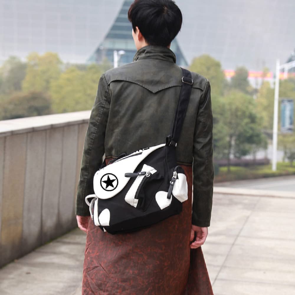 Amazon.co.jp: SHIHUA ブラックロックシューター ショルダーバッグ