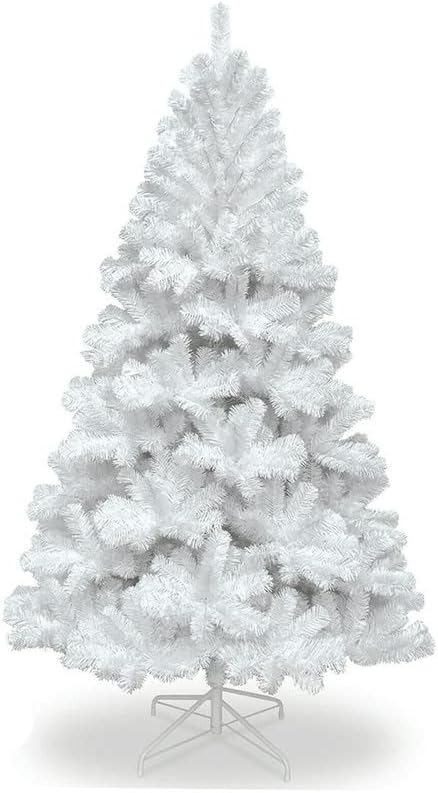 BPIL Large Colorado Pine Artificial Christmas Tree Tips with Metal Stand Beautiful Xmas Stackable Tree BLACK (Black, 6ft (700 Tips))